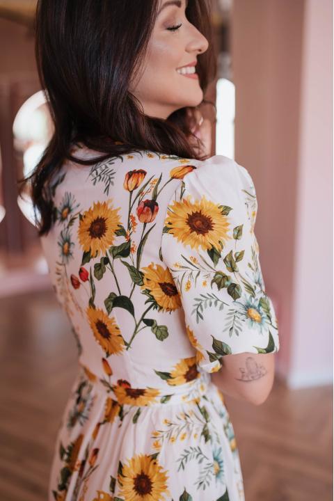 NINA SUNFLOWER DRESS - Naree