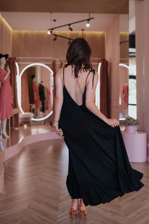GIOIA NERO DRESS - Naree