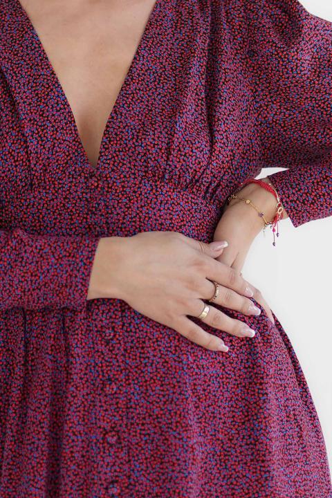 PENELOPE POWER DOTS DRESS - Naree
