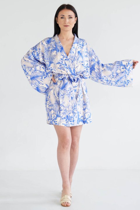 Kimono BLUE PAROT KIMONO - Naree