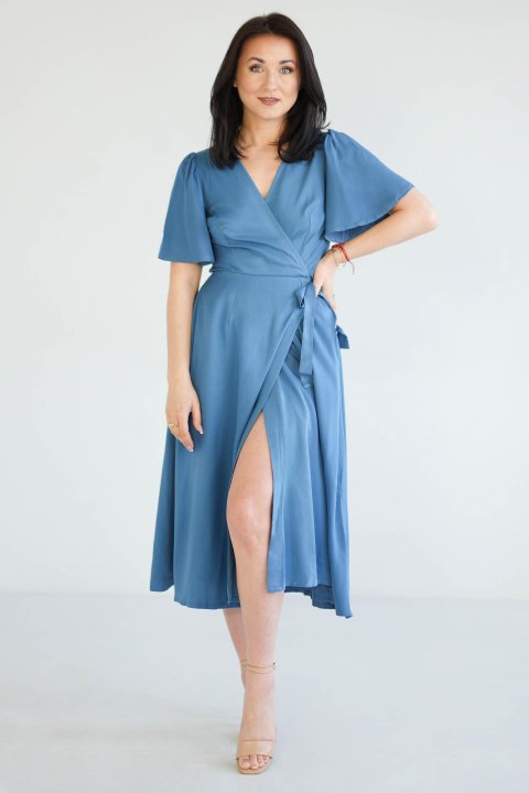 LILY BLUE DRESS - Naree