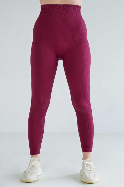 LEGGINSY ACTIVE MAROON - Naree