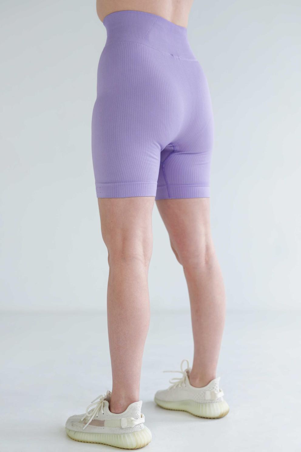 Purple bicycle shorts new arrivals