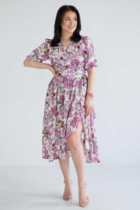 NINA LILLA MIDI DRESS - Naree
