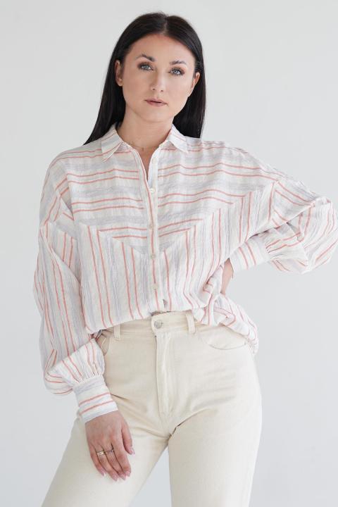 ZOE STRIPED SHIRT - Naree