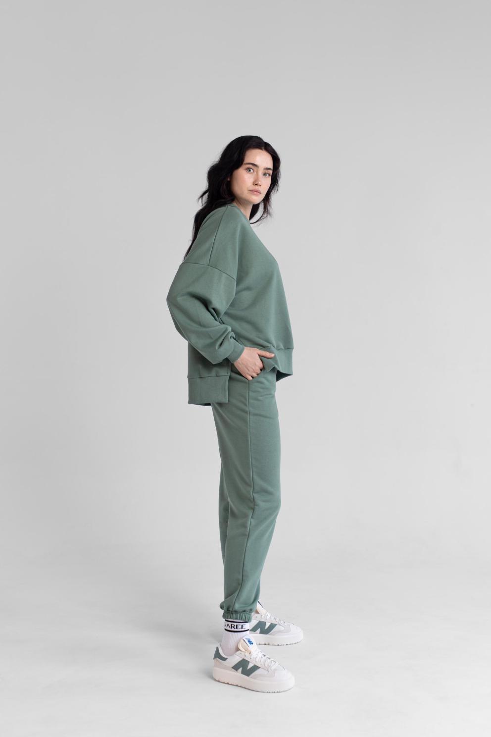 Sage green online sweatpants