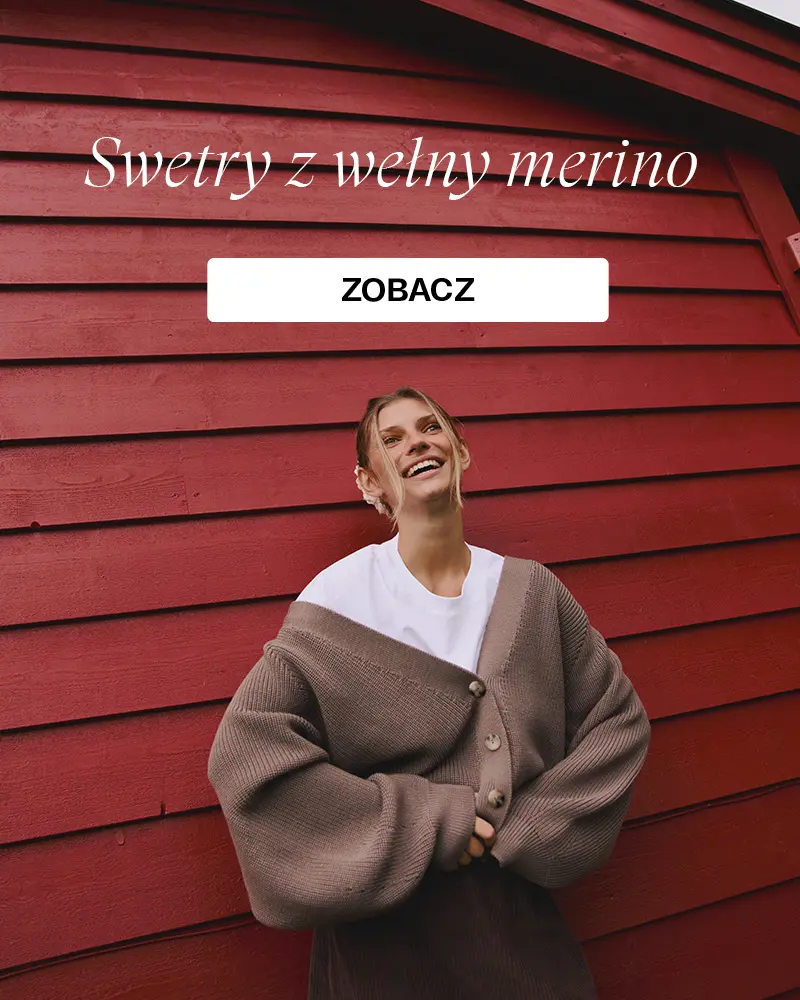 swetry z wełny merino