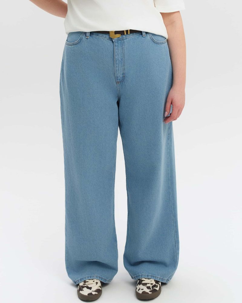 długie jeansy dla wysokich